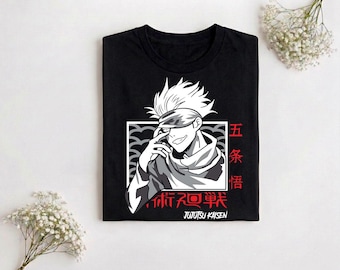 Gojo Satoru Jujutsu Kaisen Shirt, Jujutsu Kaisen Merch Shirt, Gojo Satoru Anime Jujutsu Kaisen Shirt, Gojo Fan Shirt