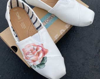 Custom Painted Rose Toms