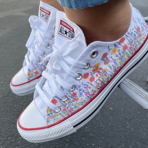 customized low top converse