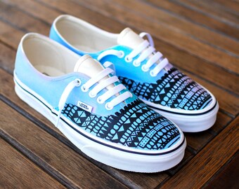 tribal print vans