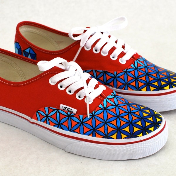 Vans Authentic Sacred Geometry theme - Flower of Life