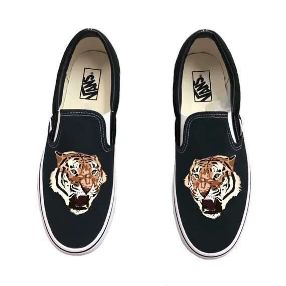 tiger vans slip on