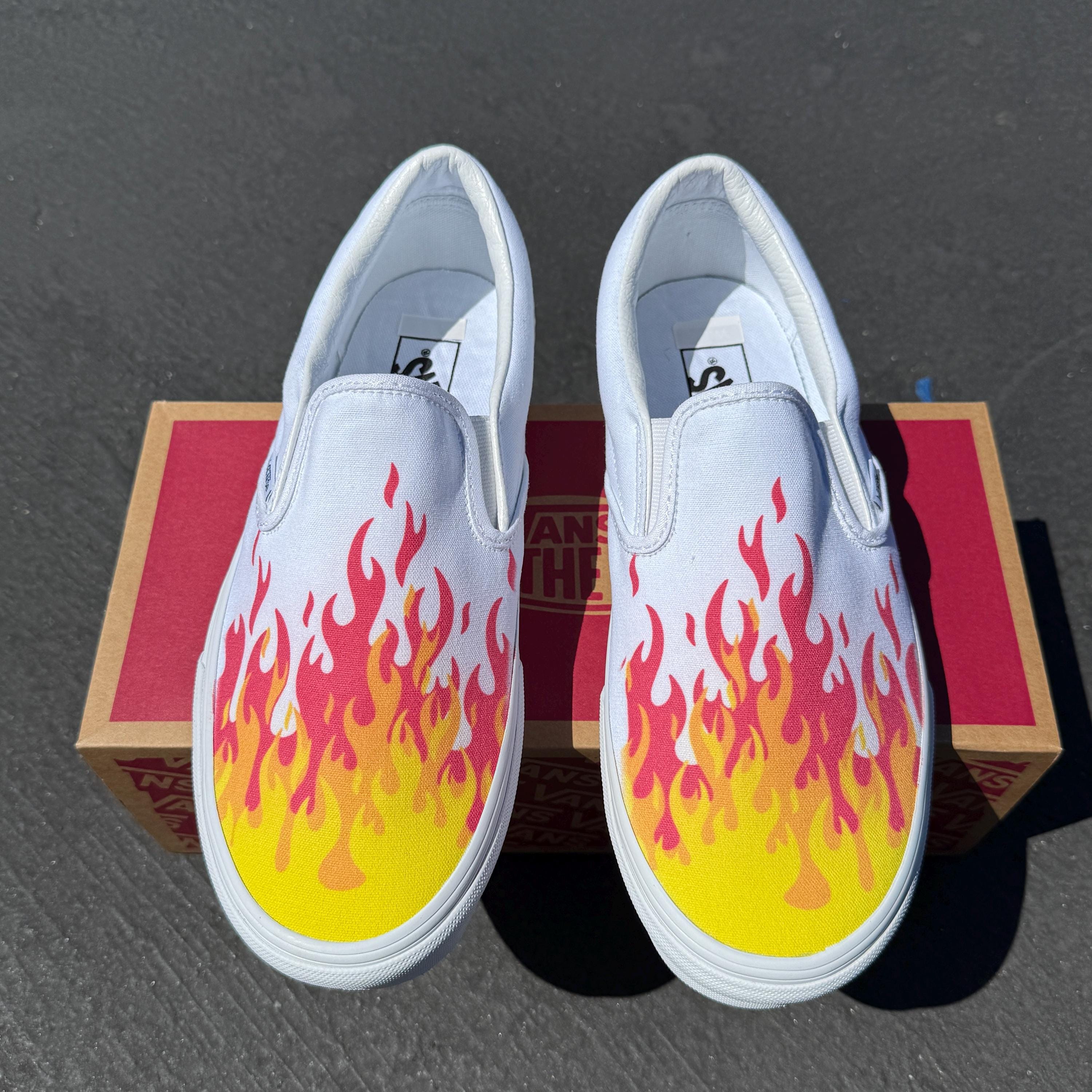 N.T.S Vans フレイムデザイン スリッポン N.T.S Vans フレイムデザイン