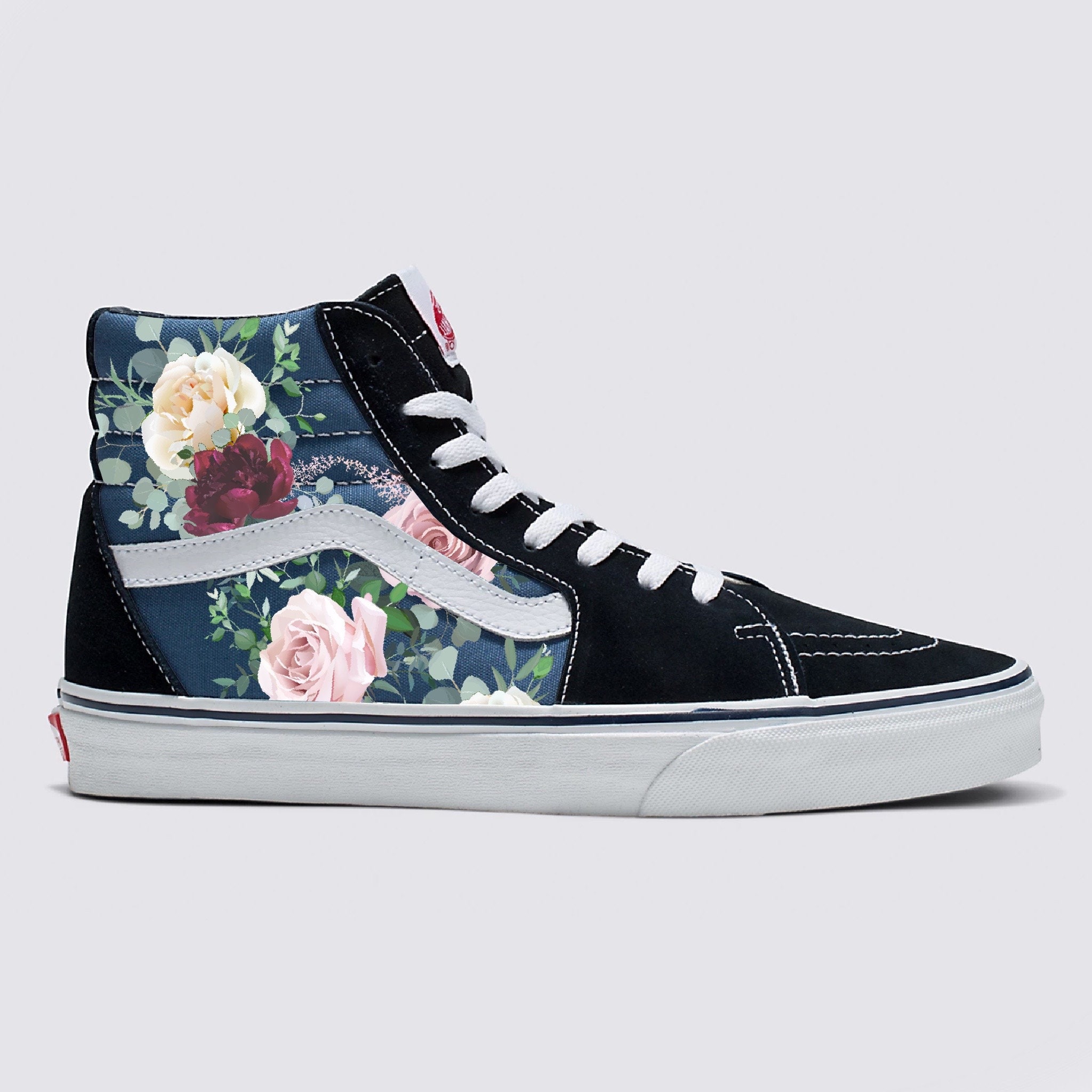 High top rose vans 2025