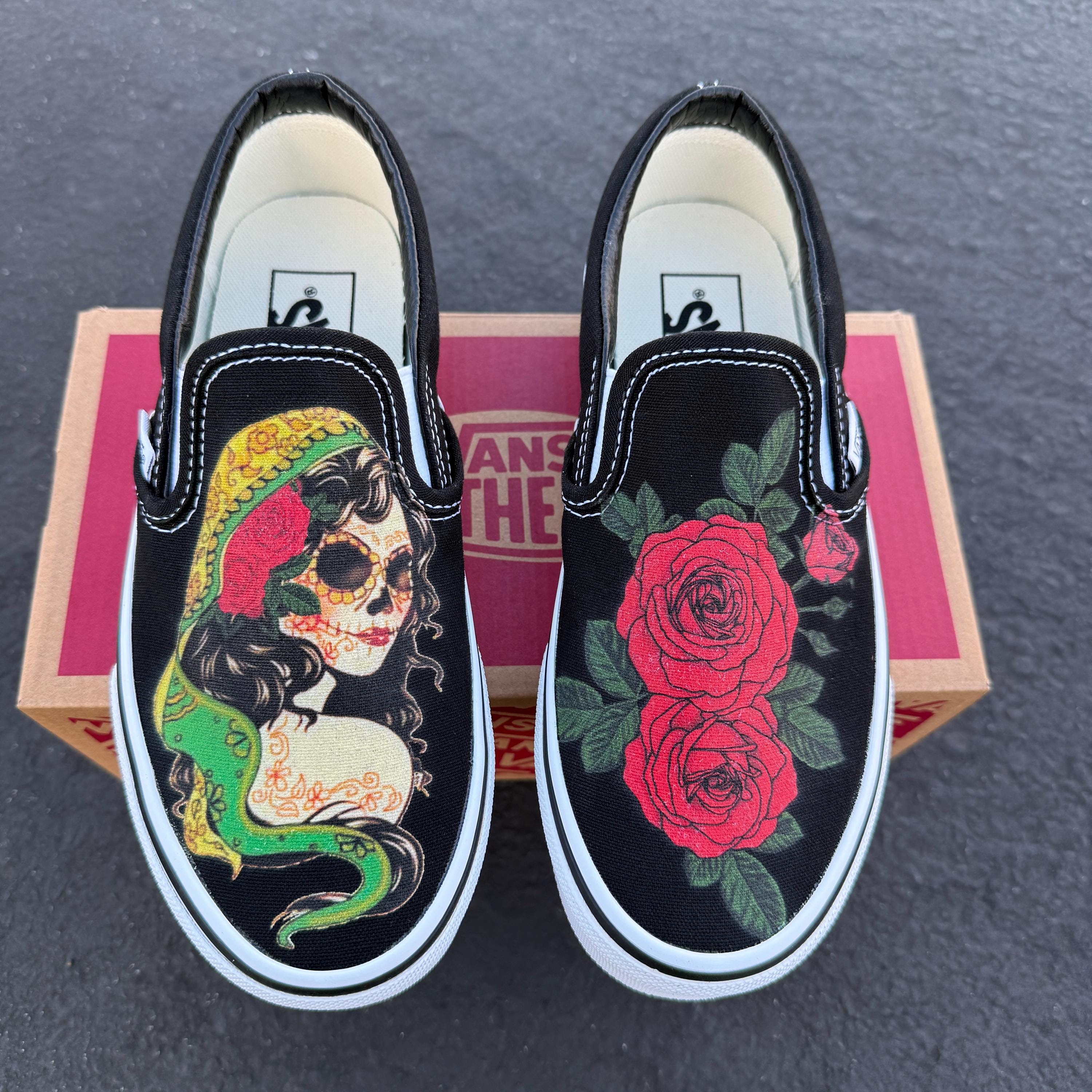vans x roses