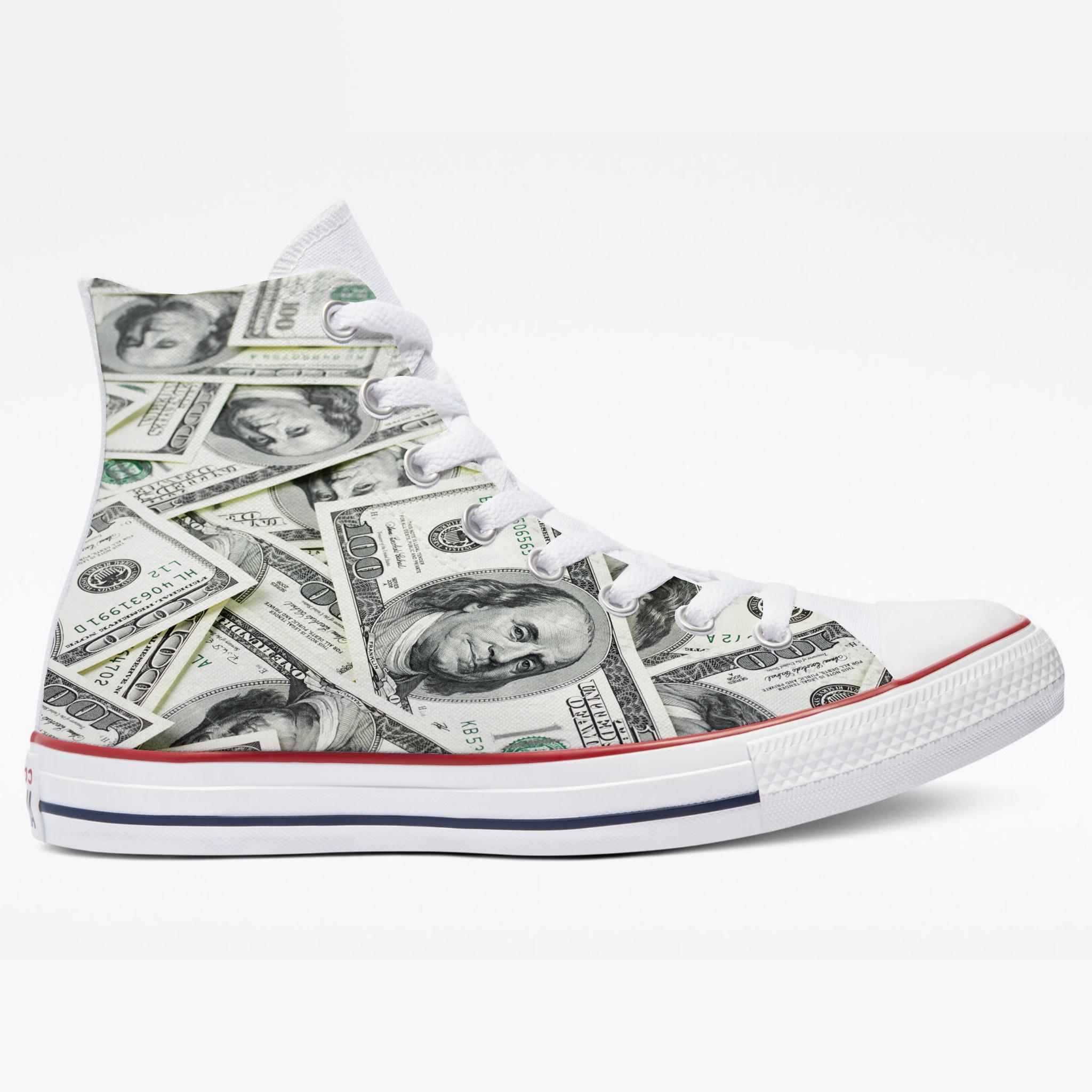 Converse‎ ALL STAR CHUCK TAYLOR CASH MONEY HIGH TOP SIZE 14 CONVERSE Grade-School Chuck Taylor All Star HI Lift High-Top  main image 3
