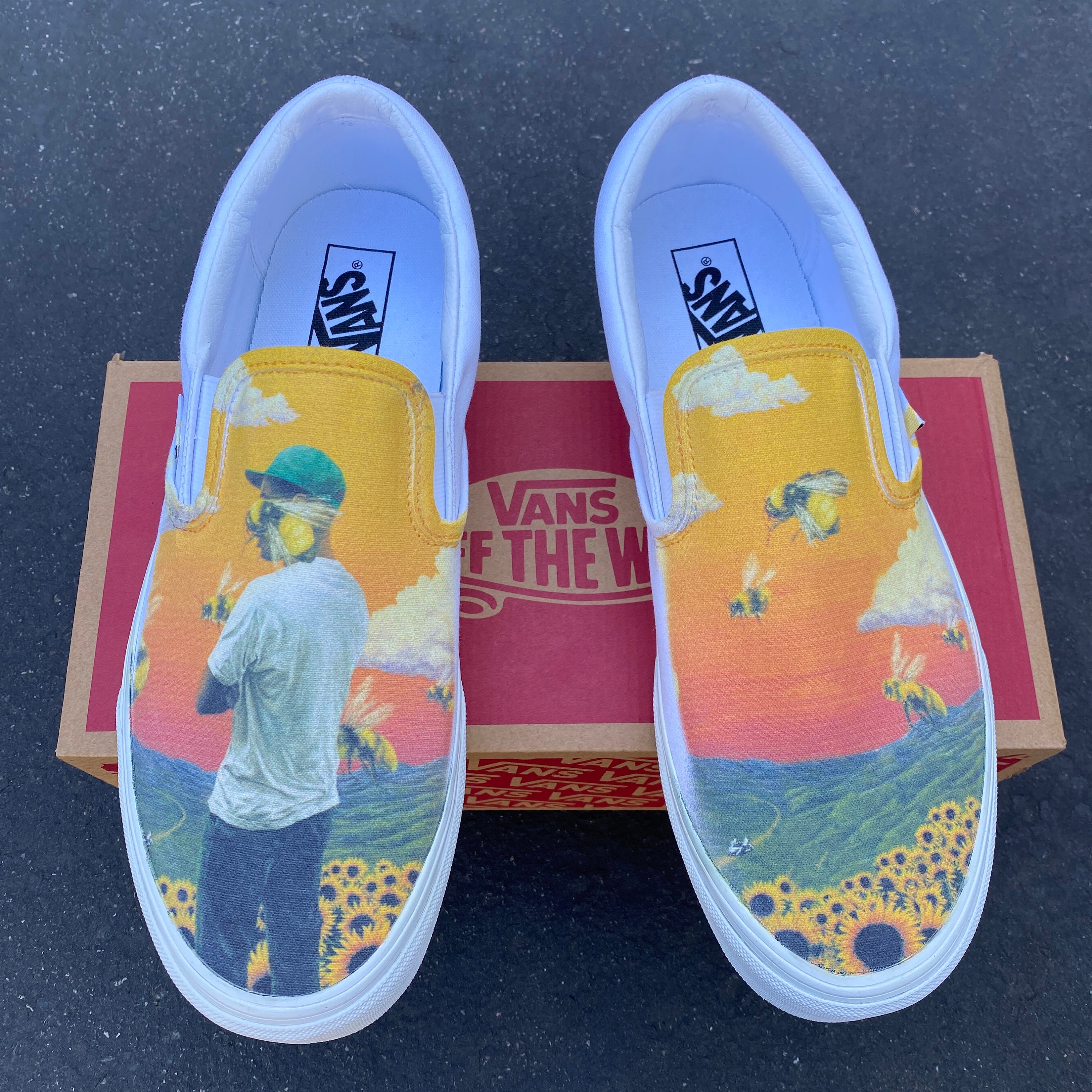 tyler the creator vans flower