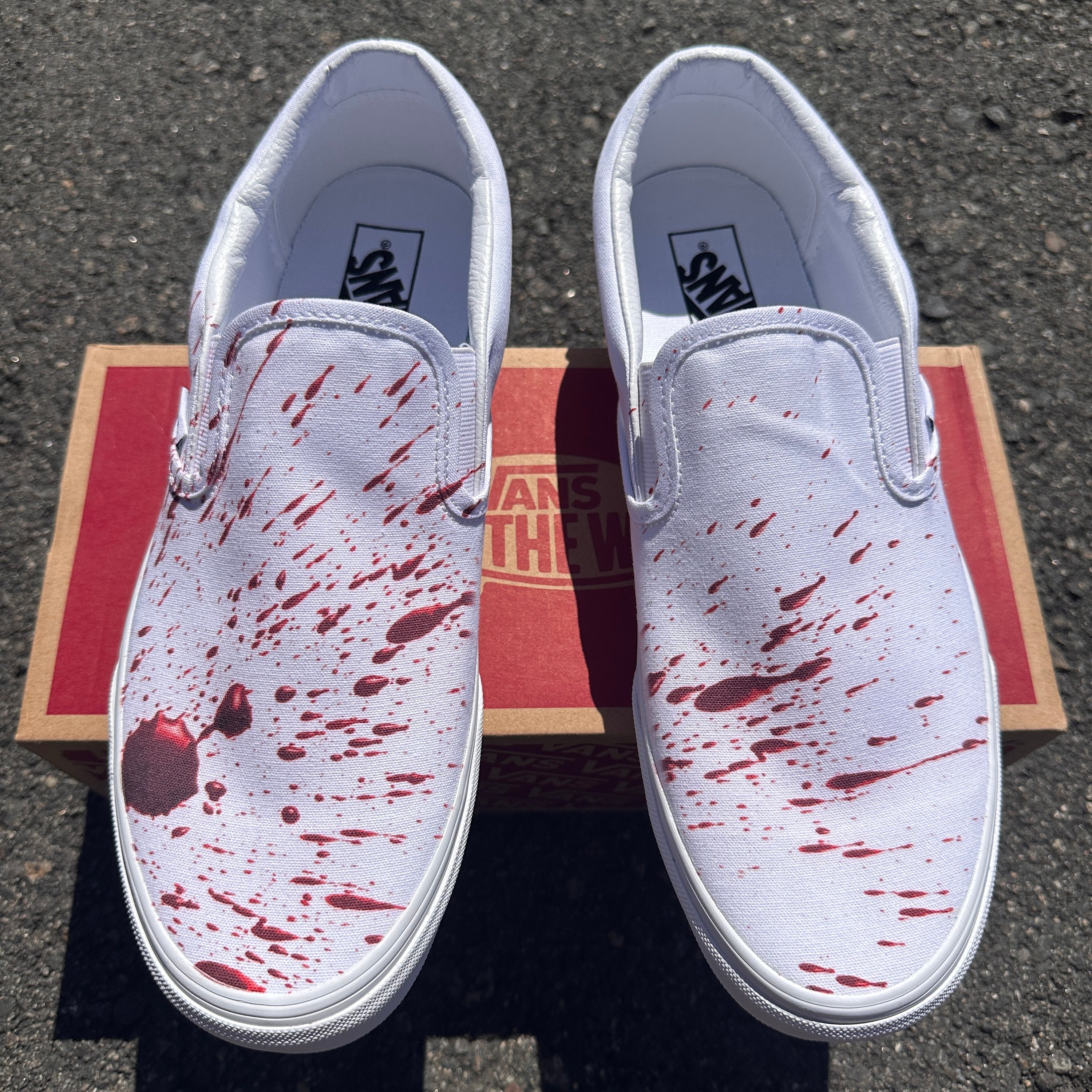 Blood red vans 2025