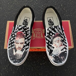Lil Peep Shoes Etsy Lil Peep Shoes Etsy
