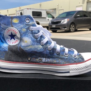 Starry Night Hi-Top Converse image 4