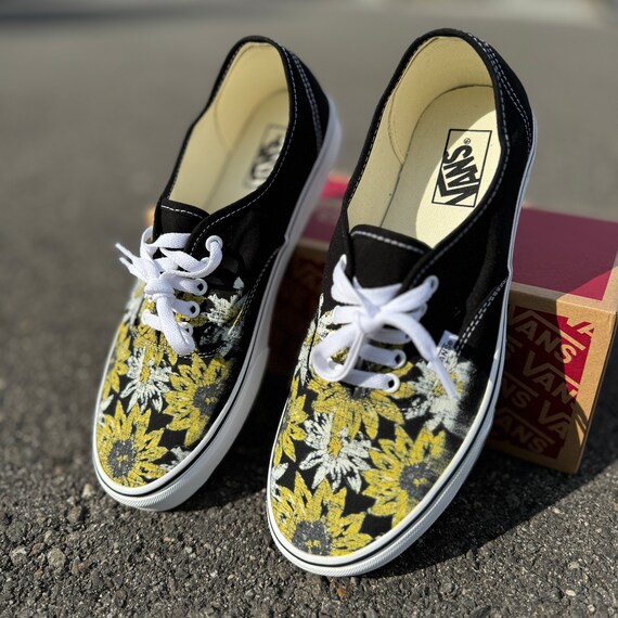 Vans hotsell authentic sunflower