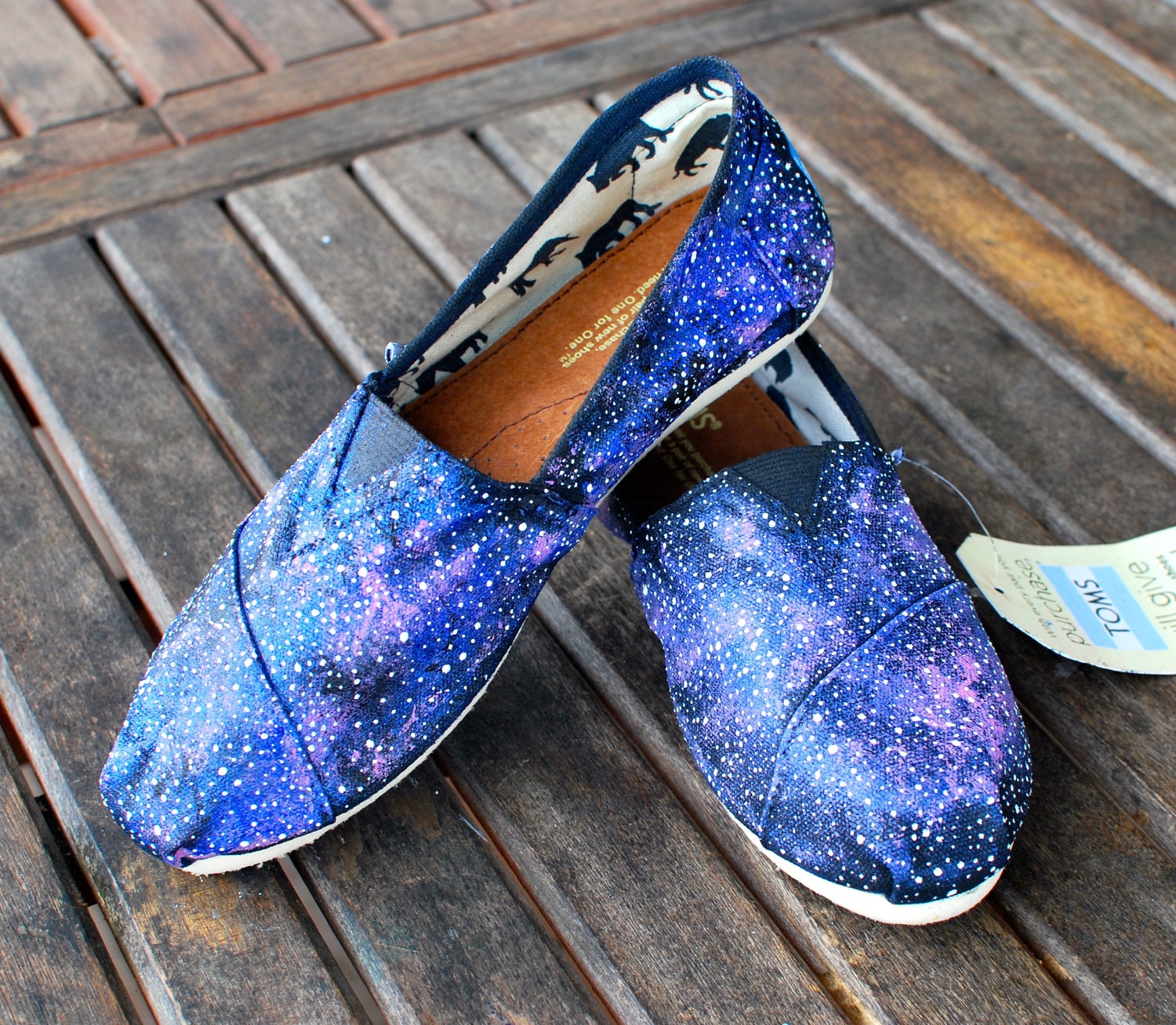 Custom toms best sale shoes
