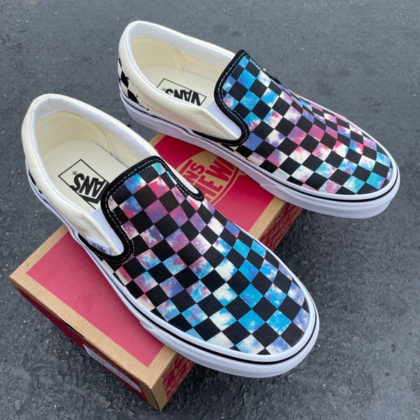 Tie Dye Vans Etsy
