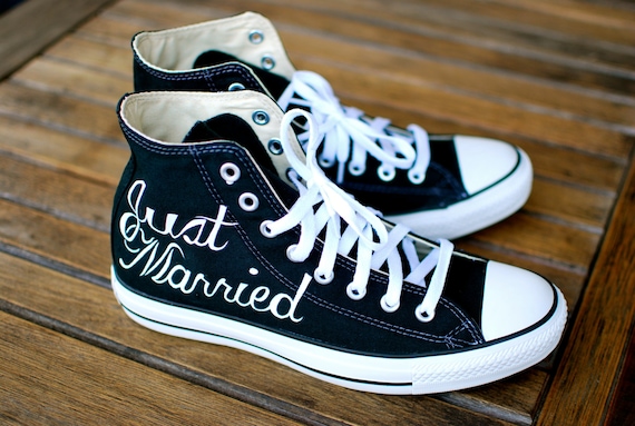 converse basse just married