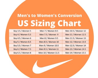 womens 12 mens