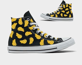 Banana Bunches High Top Converse