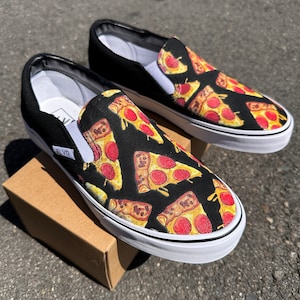 Pizza BLVD Slip On Shoes for Men and Women