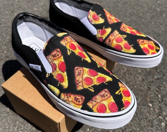 Pizza BLVD Slip On Shoes for Men and Women