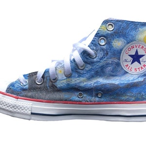 Starry Night Hi-Top Converse image 2