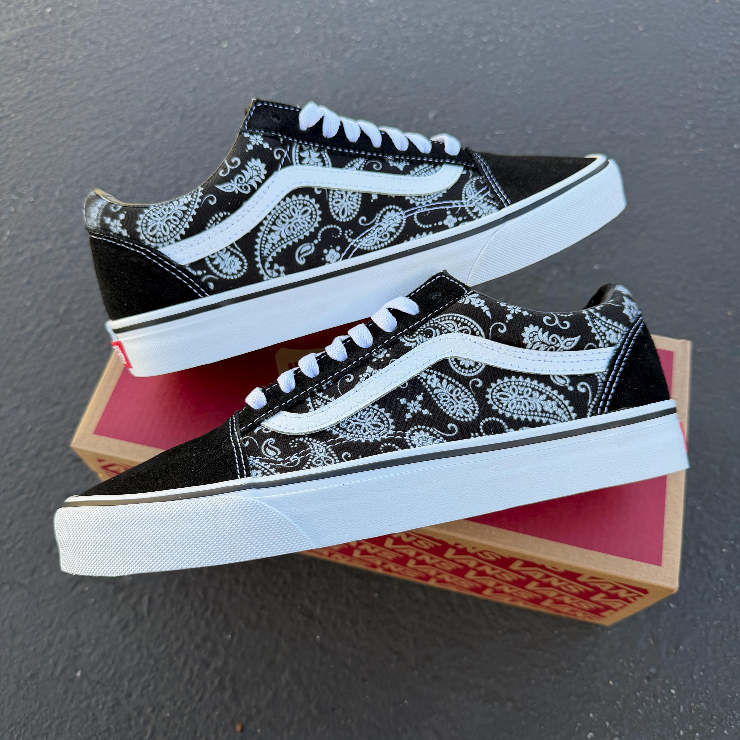 Old skool vans print - Etsy 日本