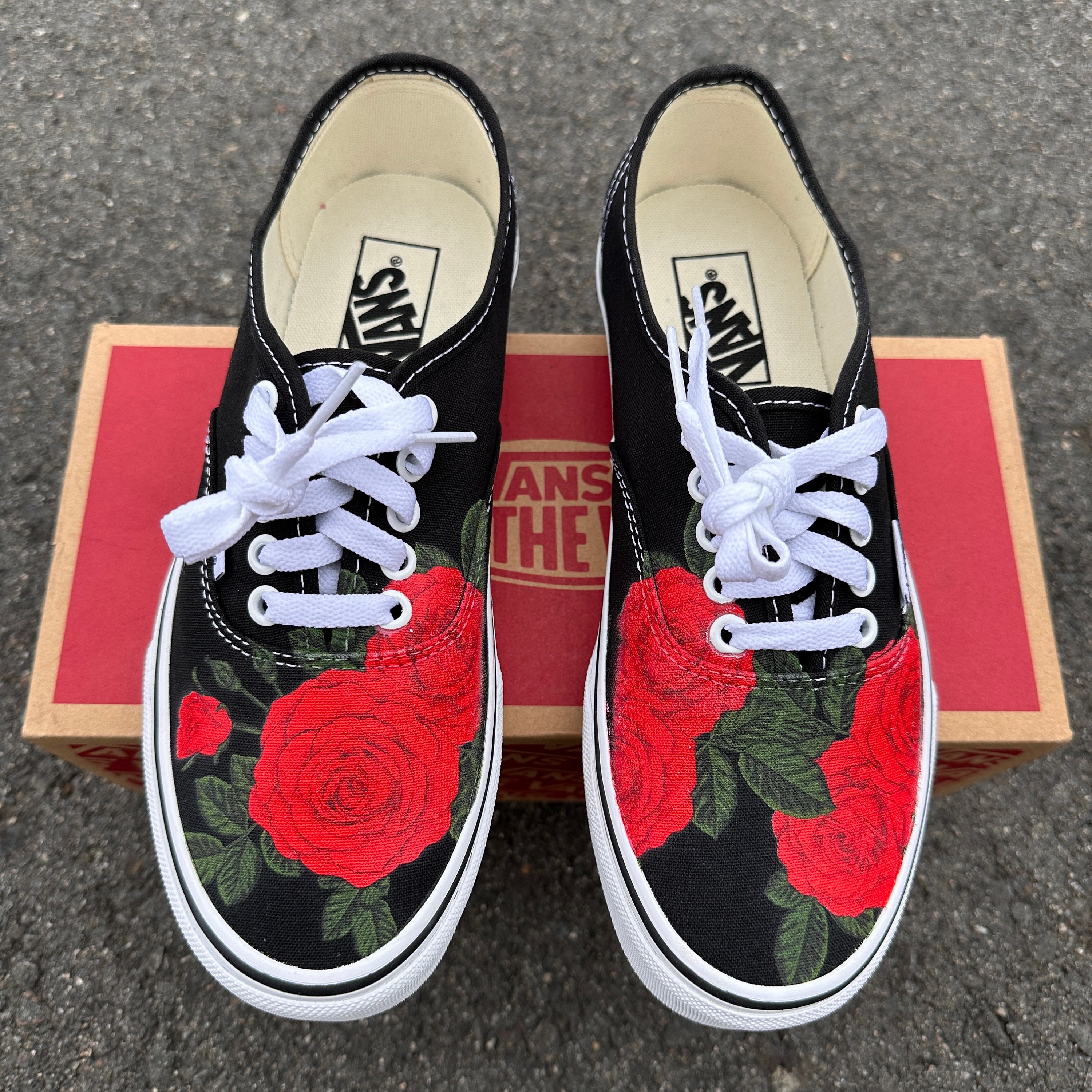 custom vans old skool Men’s Size 7.5 (hand Painted)