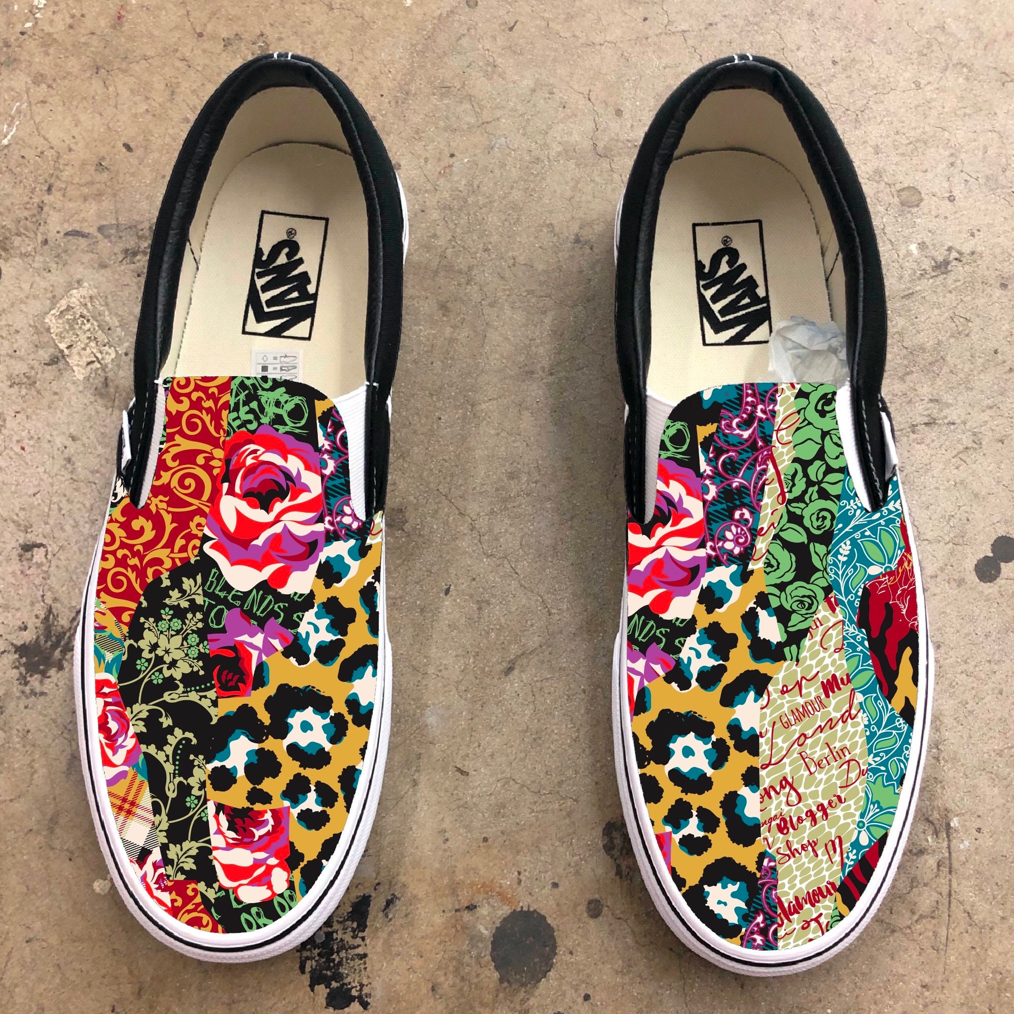 Leopard Print Vans - Etsy Leopard Print Vans - Etsy