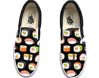 Sushi Vans Slip Ons - Mens and Womens Shoes