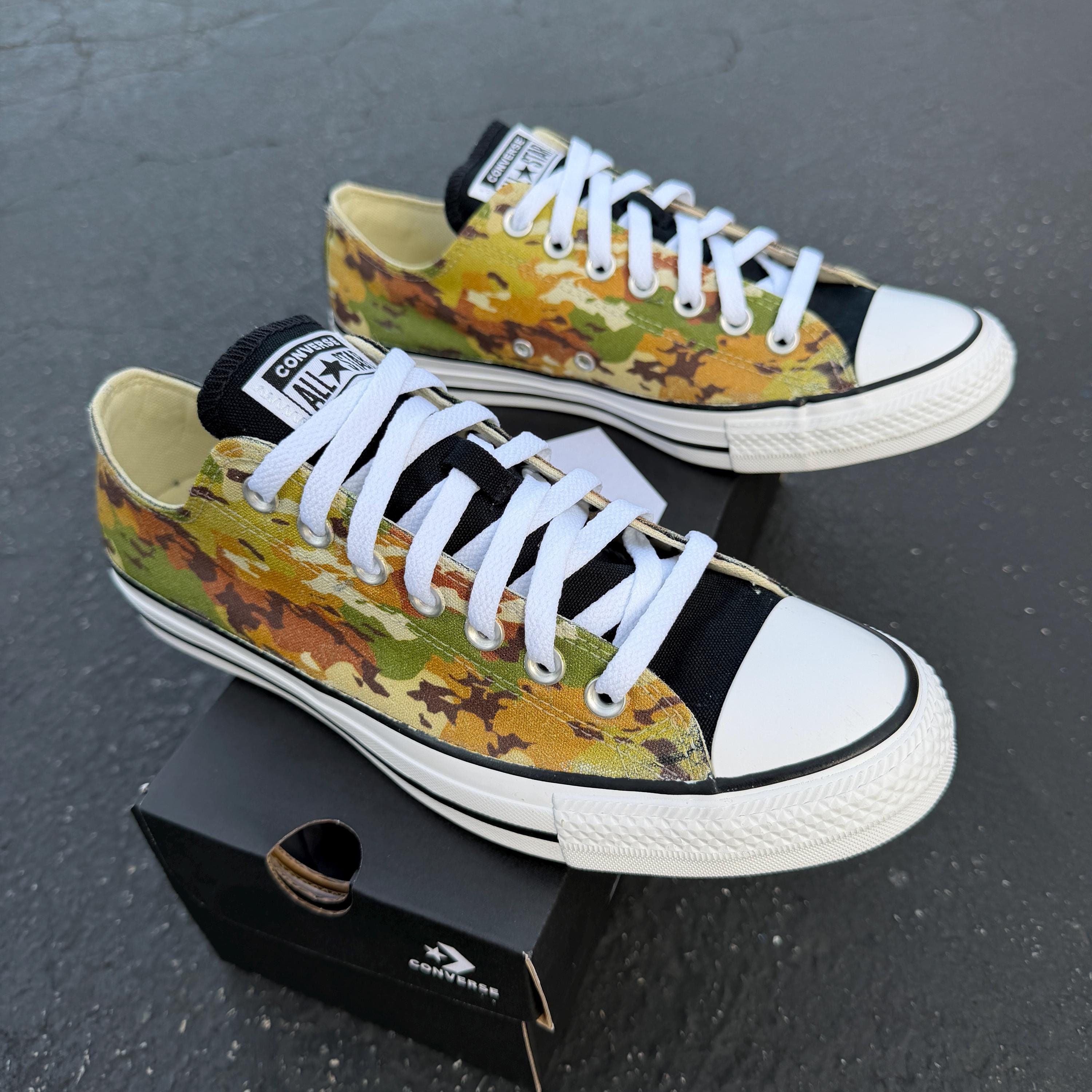 Converse Chuck Taylor 70 Archive Mens Low-Top Camo Sneakers - Size 7.5 Carhartt WIP X Chuck 70 Low  main image 3