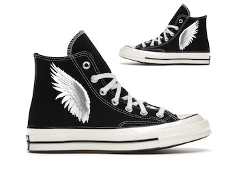 Angel Wings Converse High Top Chuck 70 for Women and Men Customized Sneakers