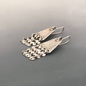 Sterling Silver Solasta-i Dangle Earrings Oxidized Jewelry - Etsy