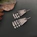 Sterling Silver Solasta-i Dangle Earrings Oxidized Jewelry - Etsy