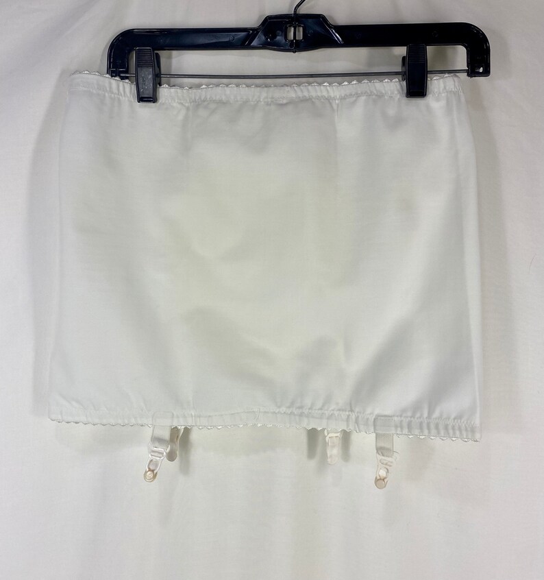 Vintage Lane Bryant Shapewear Girdle With Garter Clips Open Bottom