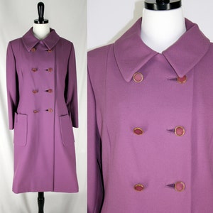 Vintage Coat John T. Shayne Benmor Purple Jacket