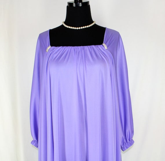 Claire Sandra by Lucie Ann Purple NOS Rhinestone … - image 1