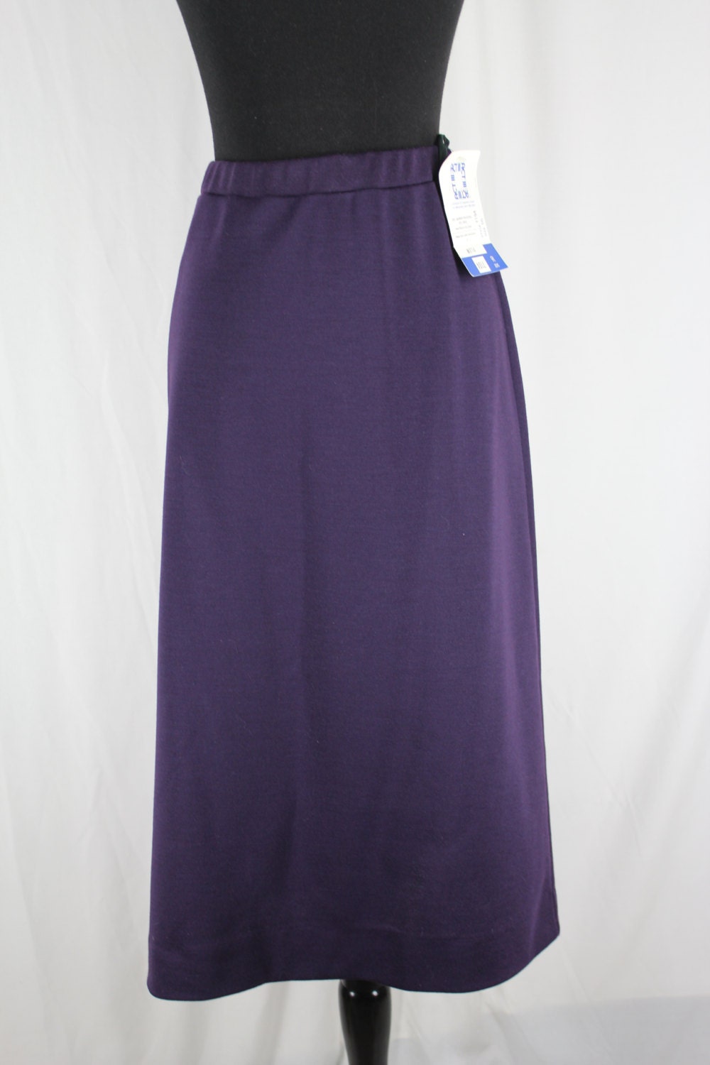 Vintage Skirt Act III Purple Plum Large NOS - Etsy