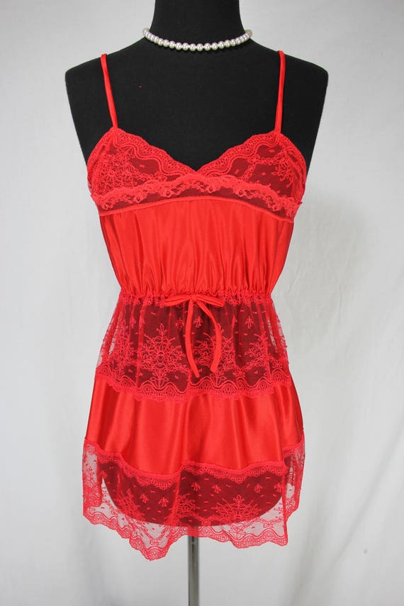lace camisole and panty set