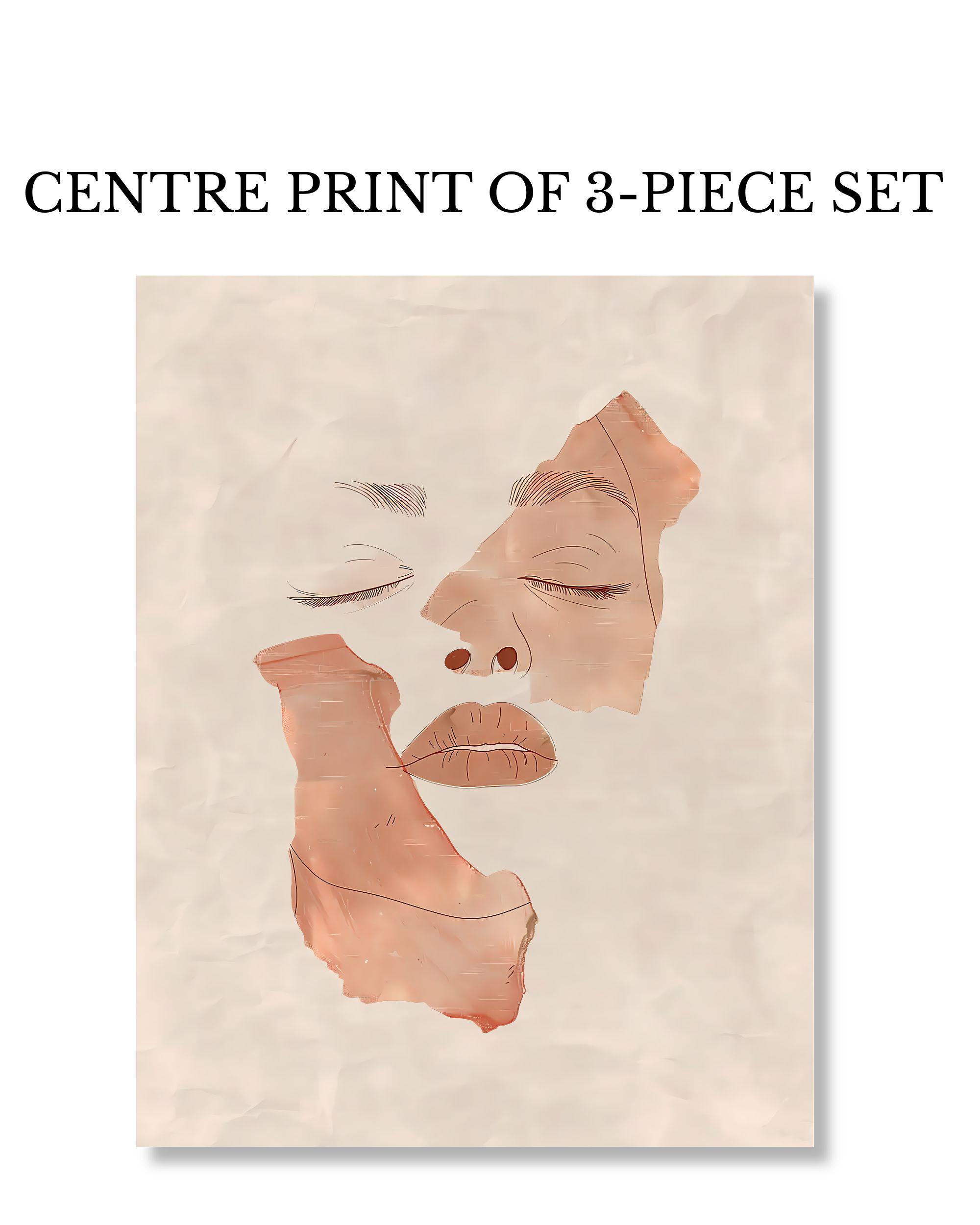 Minimalist Line Art Woman Printable, Abstract Face Poster, Japandi Wall ...