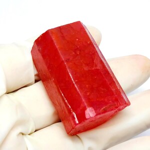 CERTIFIED 450 Ct Uncut Natural Red Rough Ruby A+ Quality Jewelry & Accessories Making Gemstone Perfects Gift For Your Friend Ruby