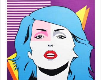 Debbie Harry - Impresión de bellas artes de arte pop