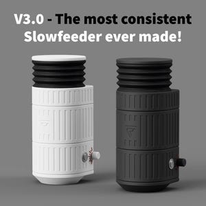 PRO-Feeder 3.0 - The New Slowfeeder with variable speed & feed rate adjustment, more consistent feeding and optional bellows