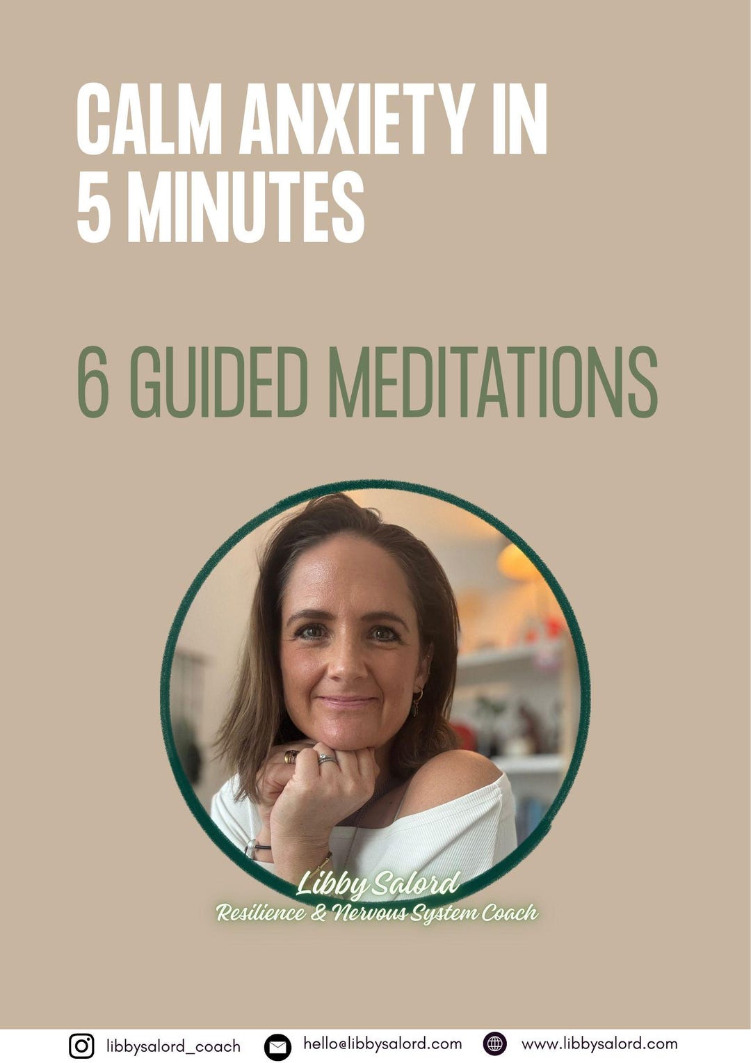 5 Minute Anxiety Relief Meditation | Nervous System Reset for Stress ...
