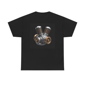 Aufladegebläse | Premium Dark Art T-Shirt | AimaxOps — Motor Kunst Petrolhead Geschenk