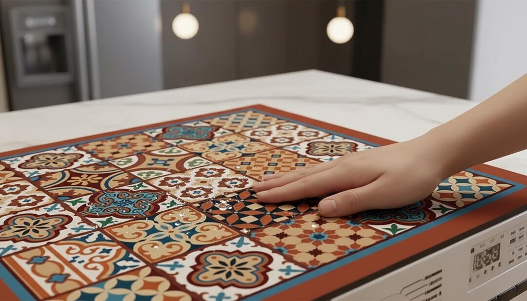 Multi-use Waterproof Appliance Mat | Refrigerator, Oven & Washer Top ...