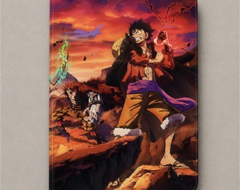 One Piece Card Binder Luffy Battle Design - 4 Pocket & 9 Pocket TCG Album for Pokémon, One Piece, MTG, Yu-Gi-Oh