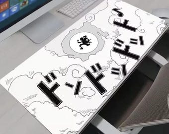 One Piece Sun God Nika Luffy Gear 5 XL Desk Mat – Anime Manga Mousepad