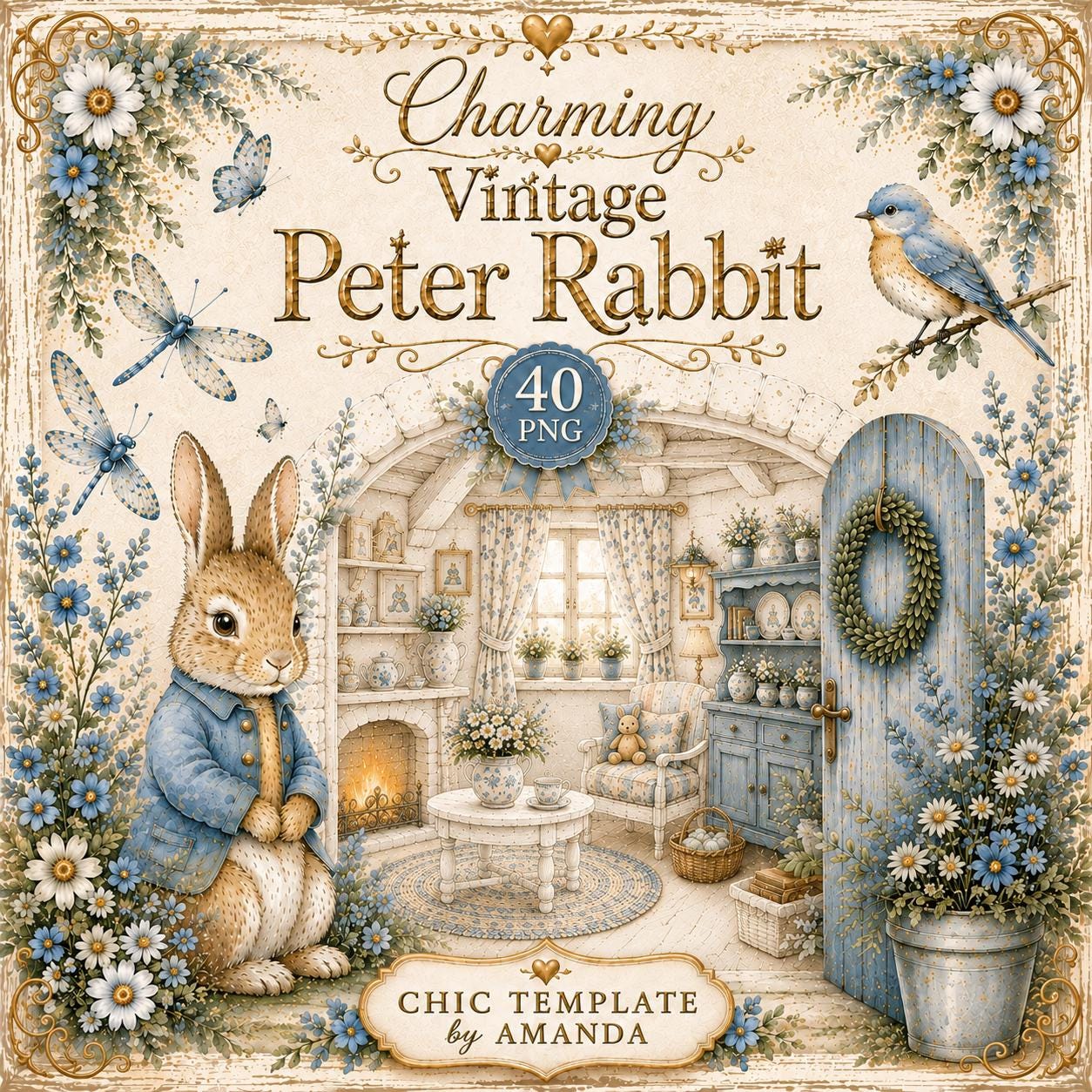 Vintage Peter Rabbit - Etsy