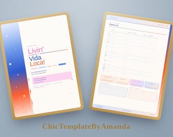 Livin La Vida Loca! Party/Event & Invitation Planner - Instant Digital download