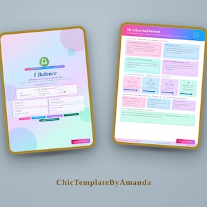 Aplicación web de diario astrológico y mindfulness para Libra: equilibrio, autocuidado y reflexión (descarga digital).