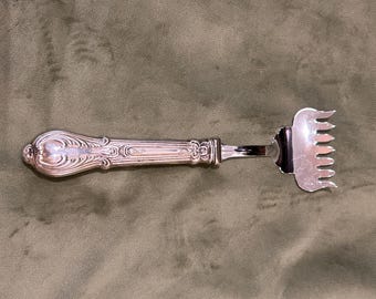 Sheffield, Anglia. Zabytkowy widelec do serwowania