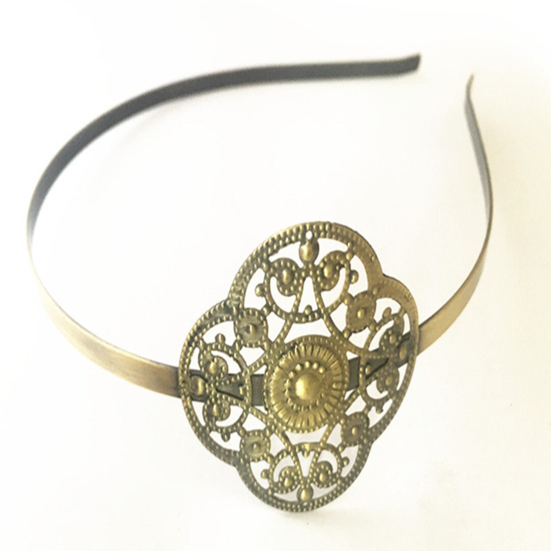 Bandeau élégant Perles Et Sequins Bronze - Modèle #3, Fabrication Inde, Neuf Avec étiquettes